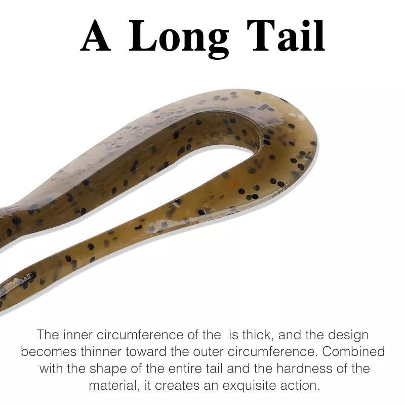 TSURINOYA - SoftBait - Grub Worm Bounden 40pz