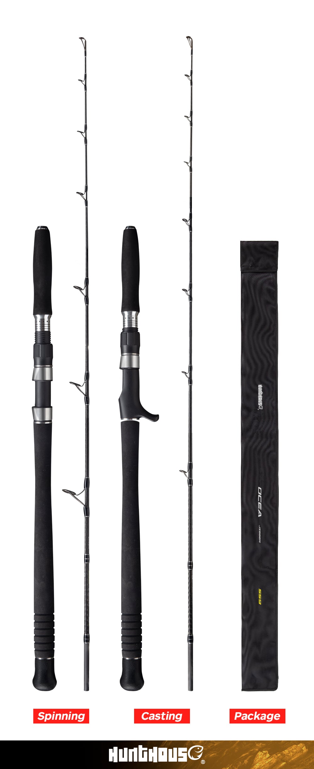 HUNTHOUSE - Ocea Jigger Rod