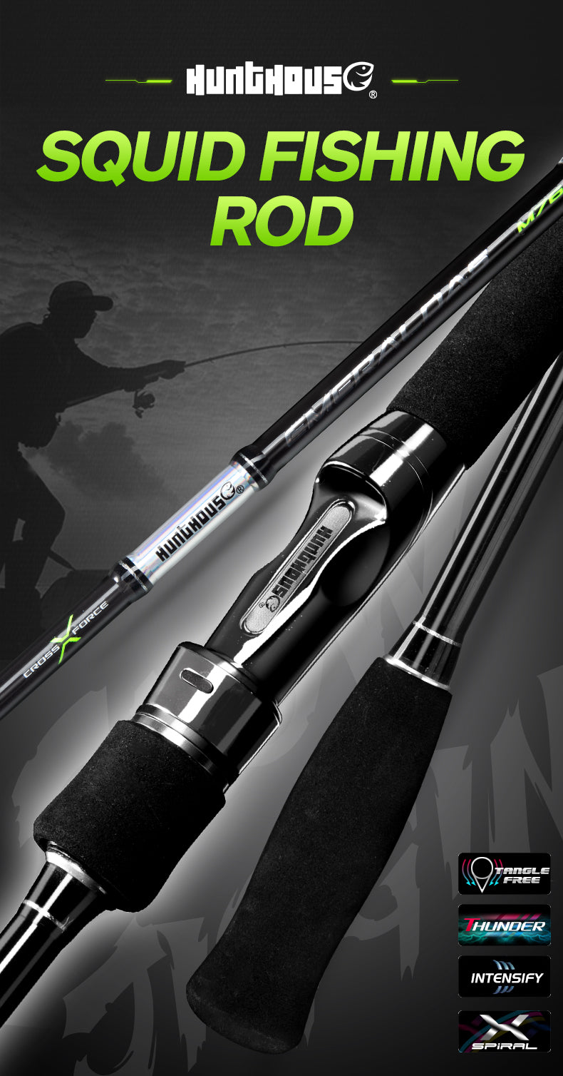 HUNTHOUSE - Emeraldas Squid Fishing Rod