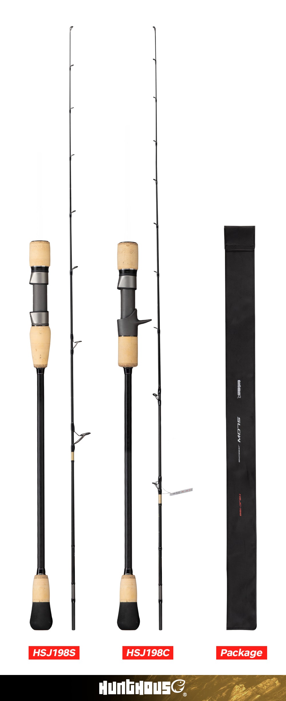 HUNTHOUSE - Slow Jigging Rod(Solid Tip)