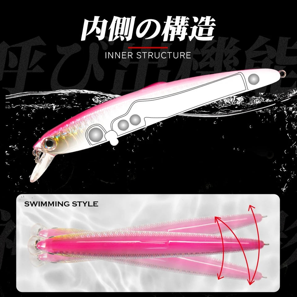 HUNTHOUSE - LongPin Point Casting Minnow