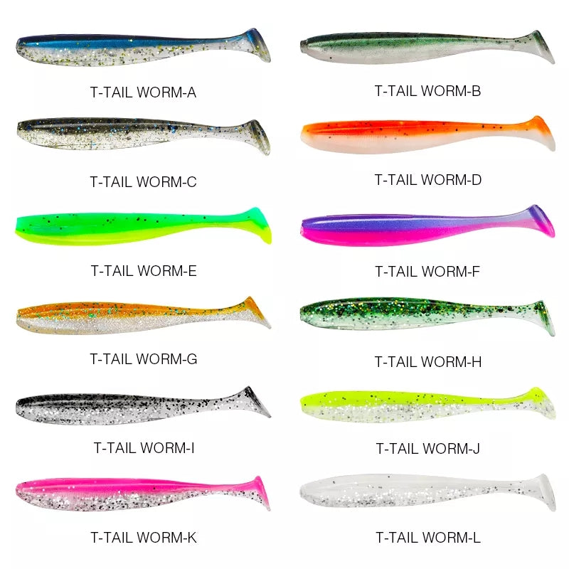 TSURINOYA - SoftBait T-Tail Worm 55