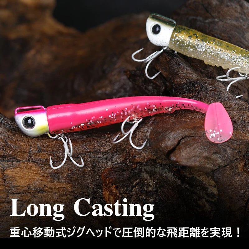 TSURINOYA - Flounder T-Tail Soft Lure