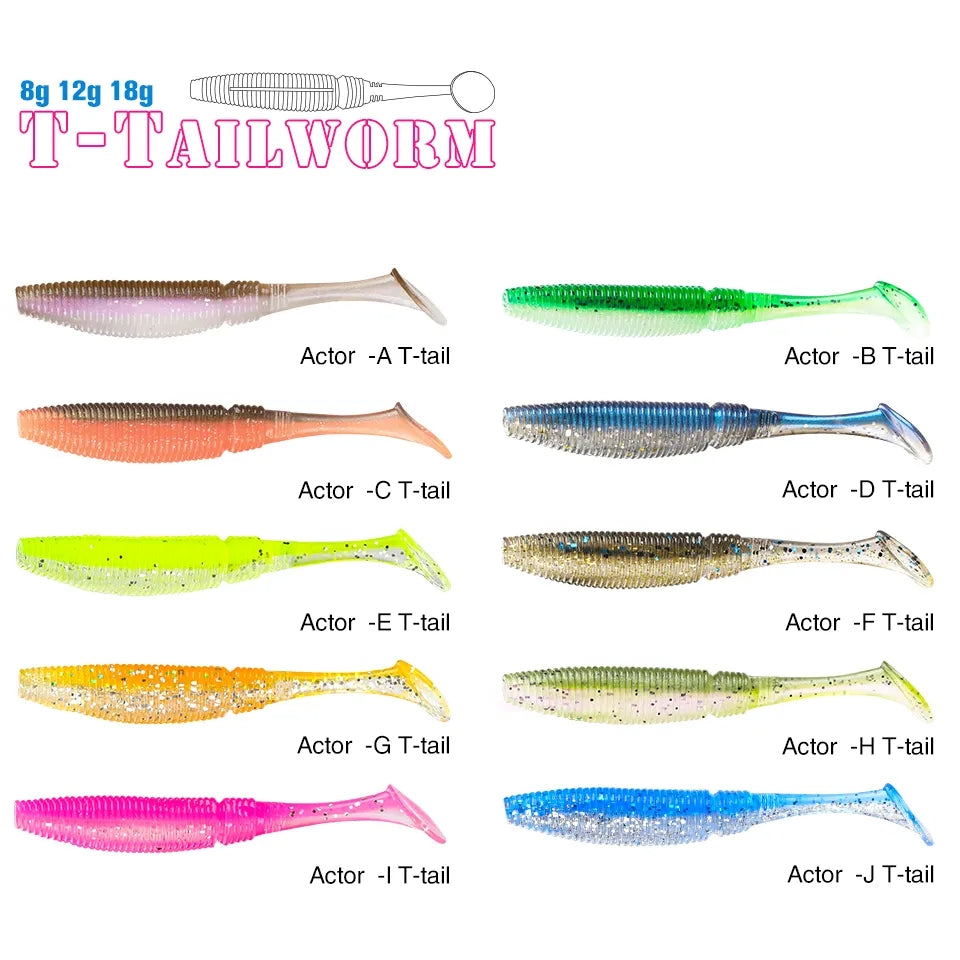 TSURINOYA - SoftBait Actor T-Tail