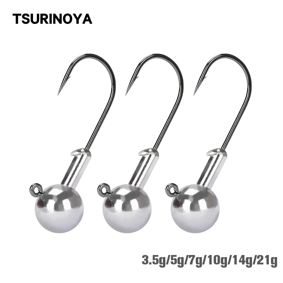 TSURINOYA - JigHead Hook 10pz