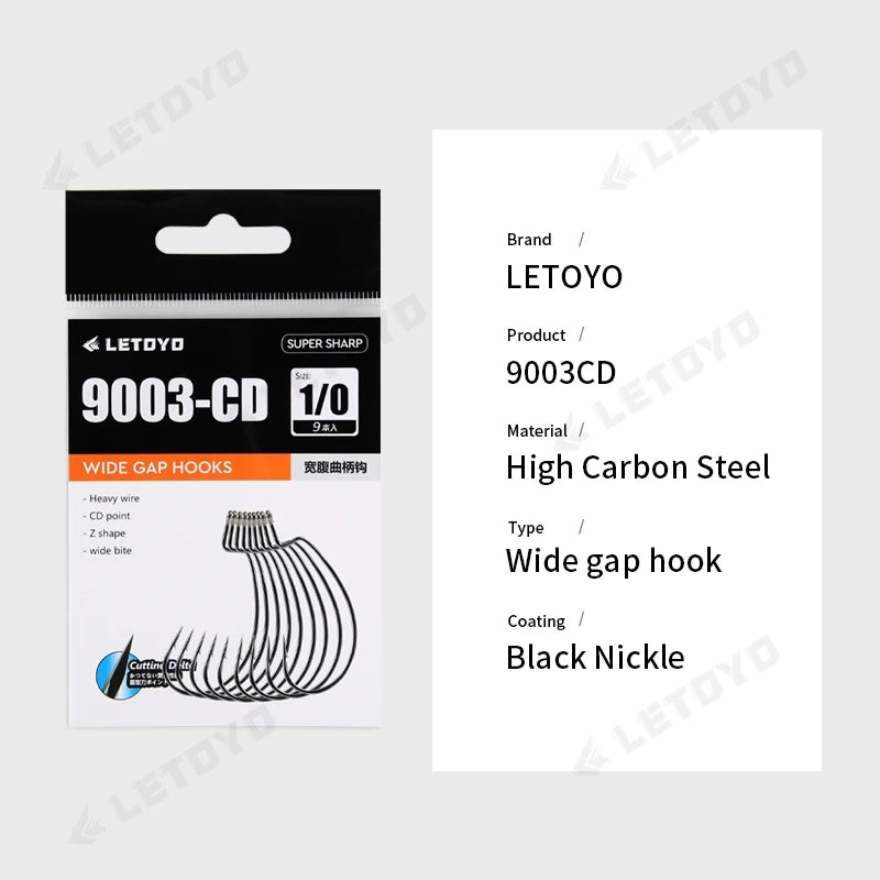 LETOYO - Wide Gap Hooks