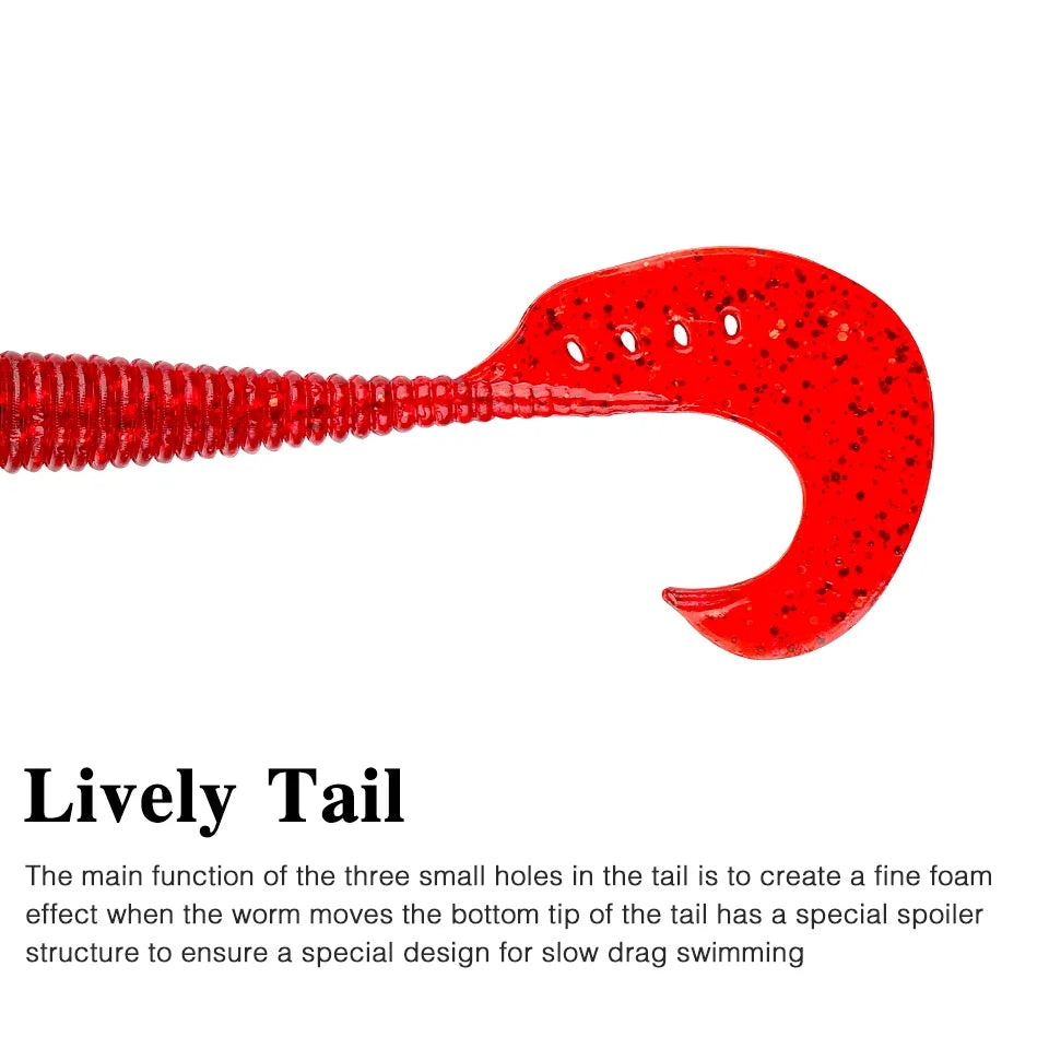 TSURINOYA - SoftBait Grub Worm 16pz