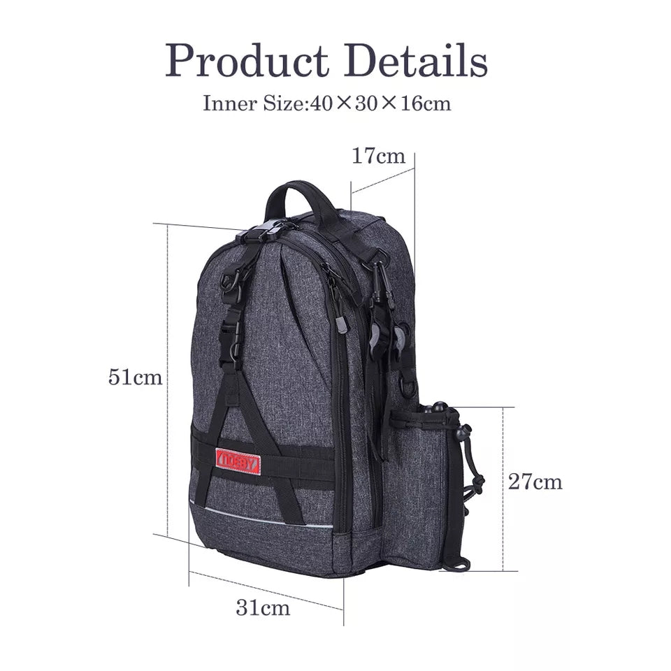 NOEBY - Waterproof Outdoor Backpack Bag