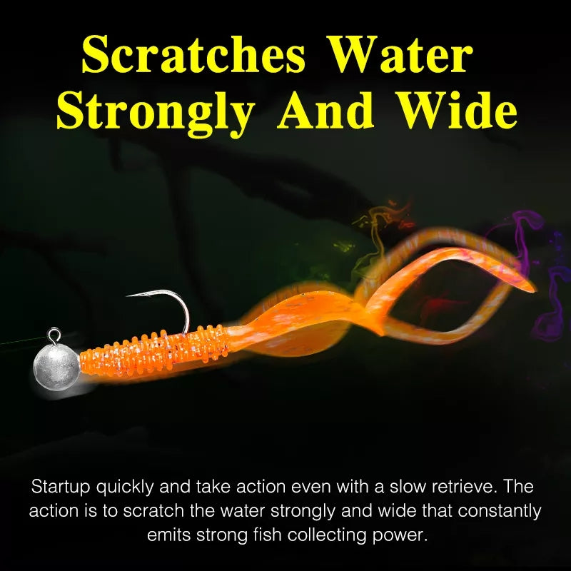 TSURINOYA - SoftBait - Grub Worm Bounden 40pz