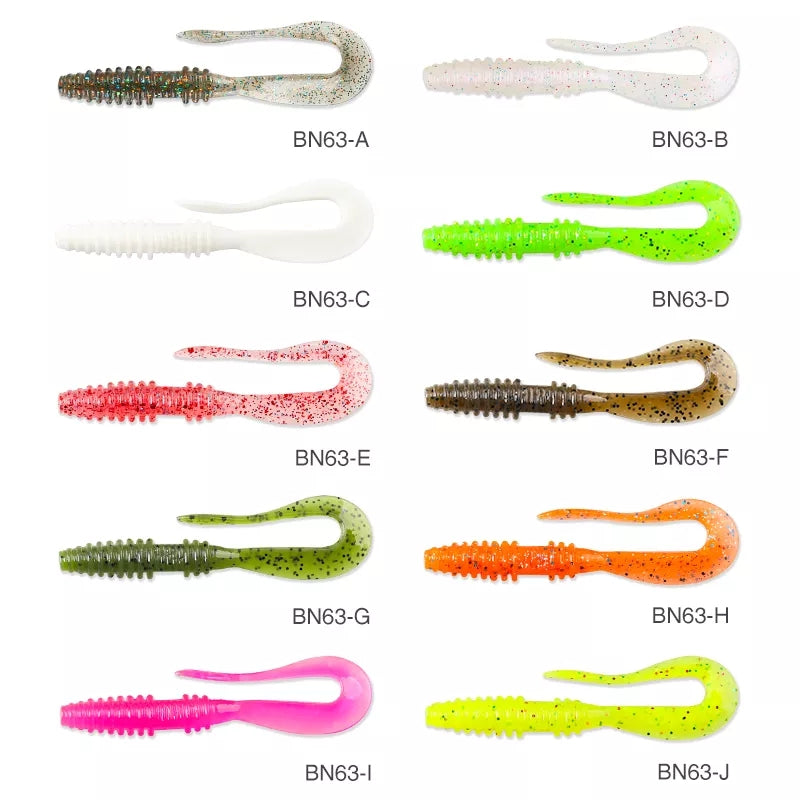 TSURINOYA - SoftBait - Grub Worm Bounden 40pz