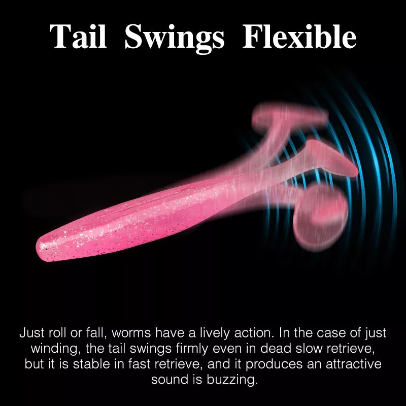 TSURINOYA - SoftBait T-Tail Dancer 12pz