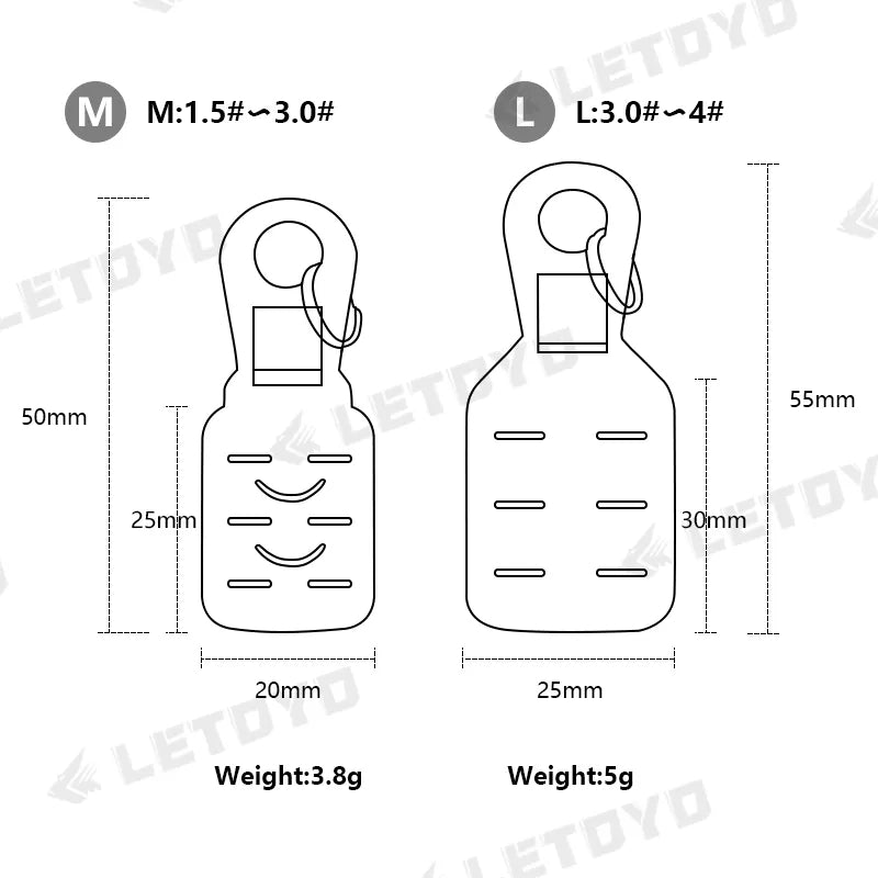 LETOYO - Squid Jig Hook Cover