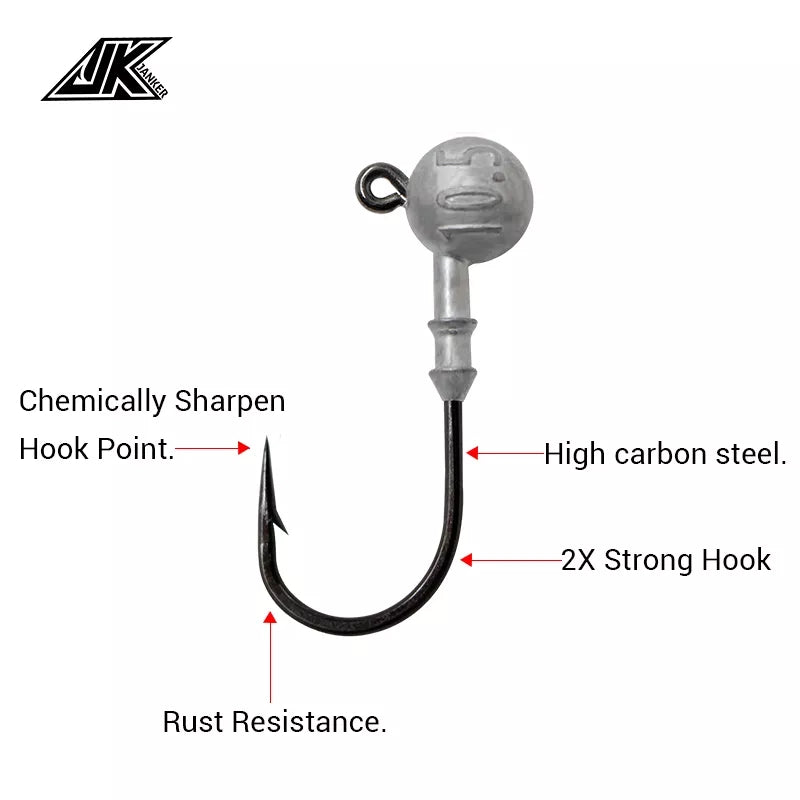 JK - Jig Head - Round Head