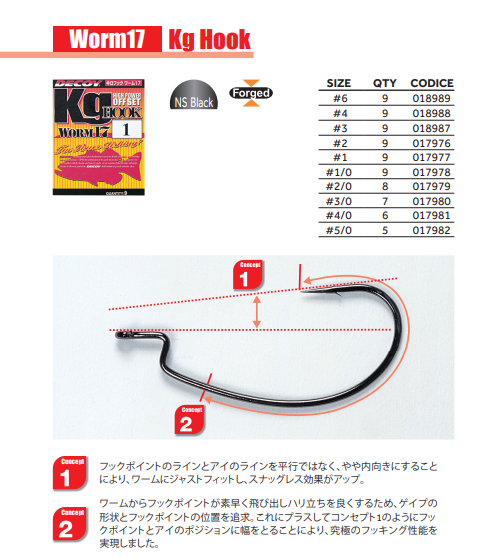 DECOY - KG Hook Worm17