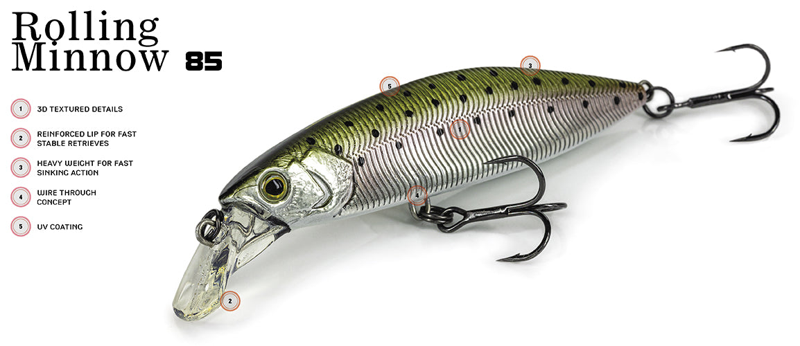 MOLIX - Rolling Minnow 85