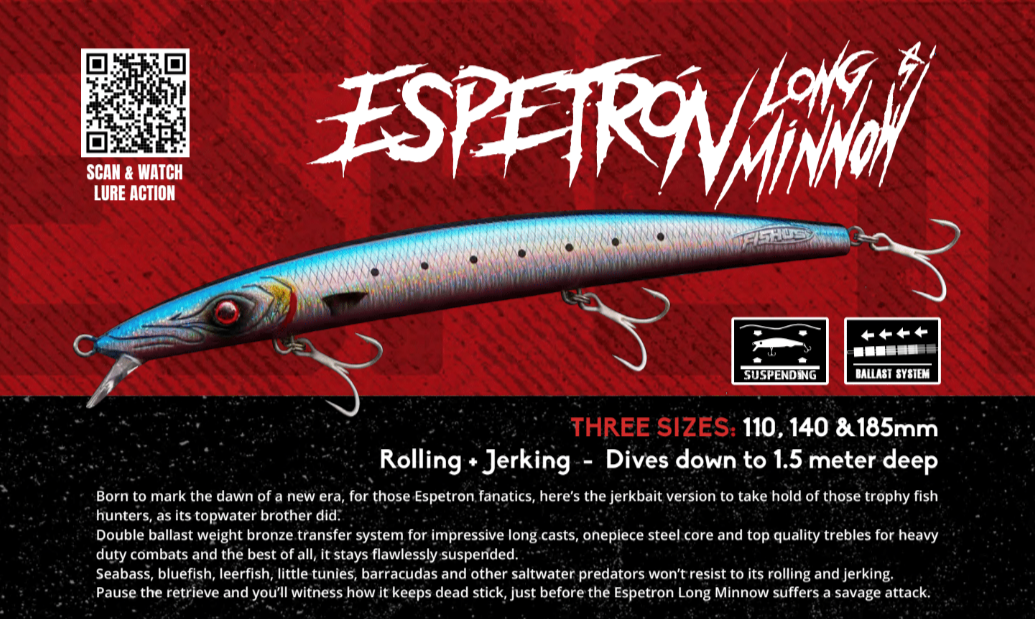 FISHUS By Lurenzo - Espetron Long Minnow