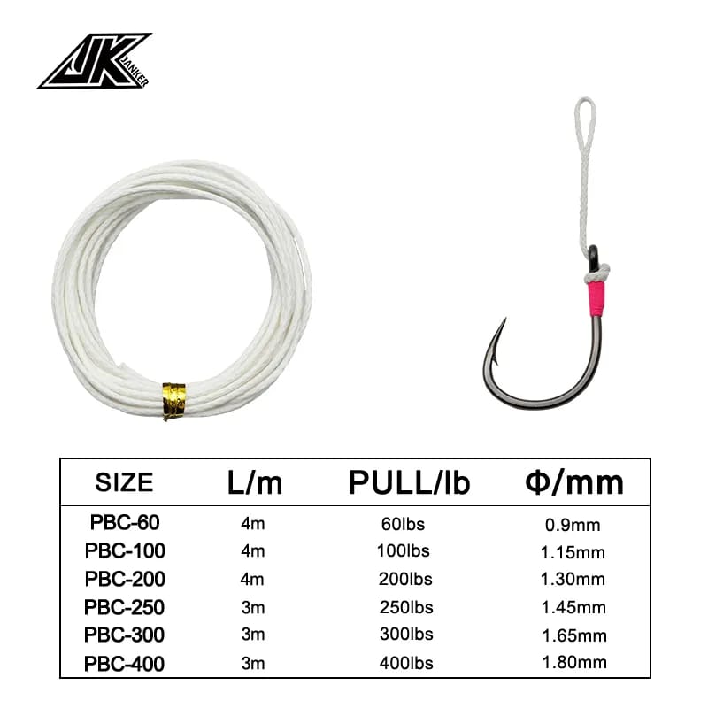 JK - PE Assist Line - Braided Core