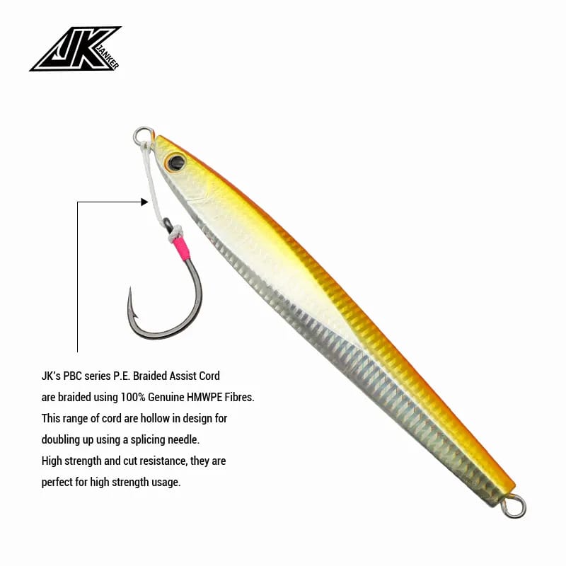 JK - PE Assist Line - Braided Core