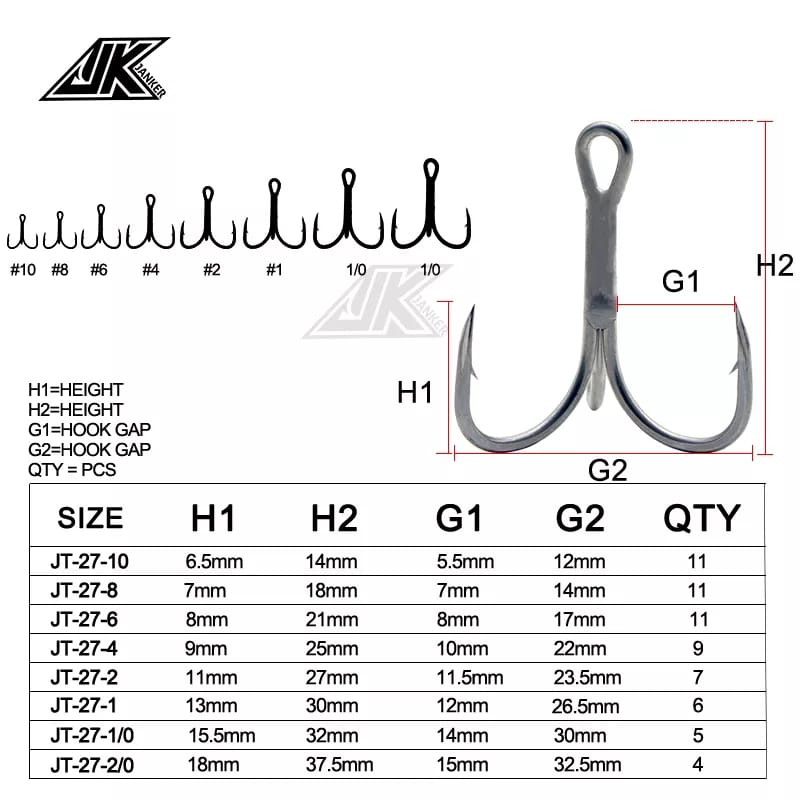 JK - Ancorette per Artificiali - JT-27