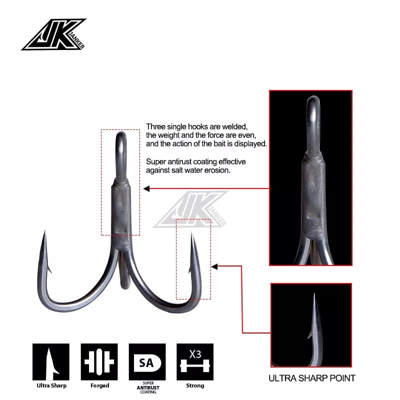 JK - Ancorette per Artificiali - JS-37
