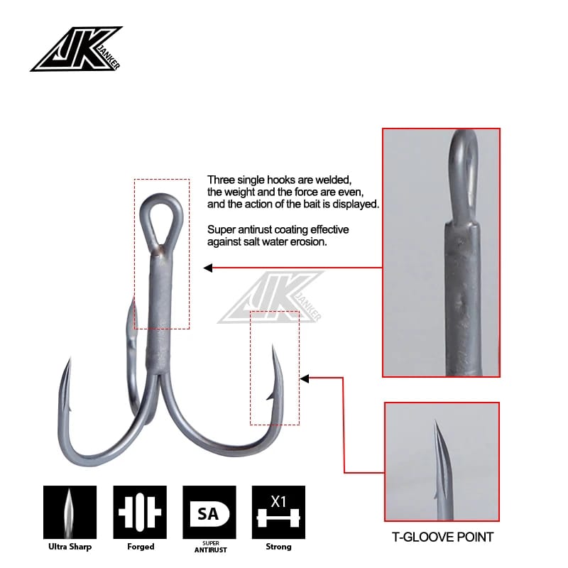 JK - Ancorette per Artificiali - JT-17