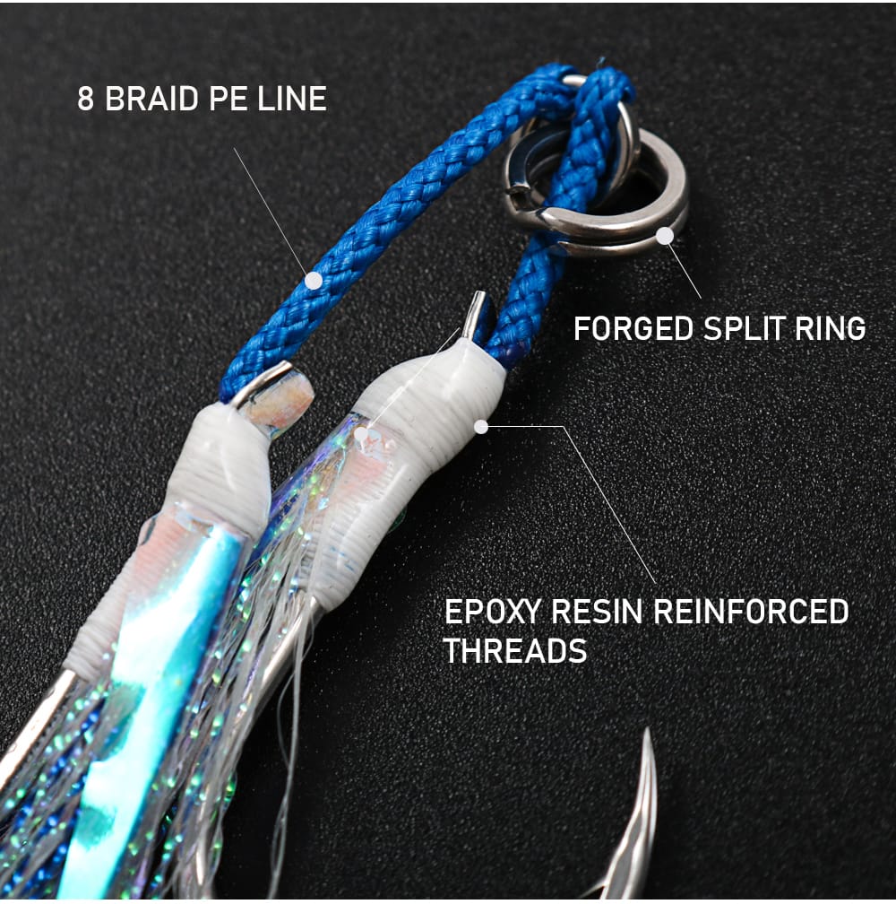 JIGGING PRO - Assist Hook DH12 (BKK)