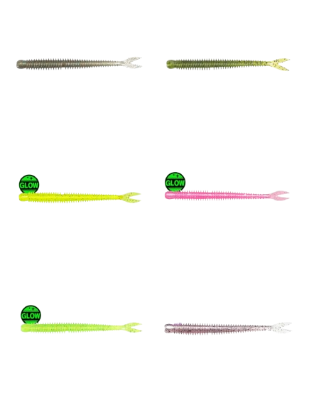 TSURINOYA - SoftBait Flame Worm 18pz