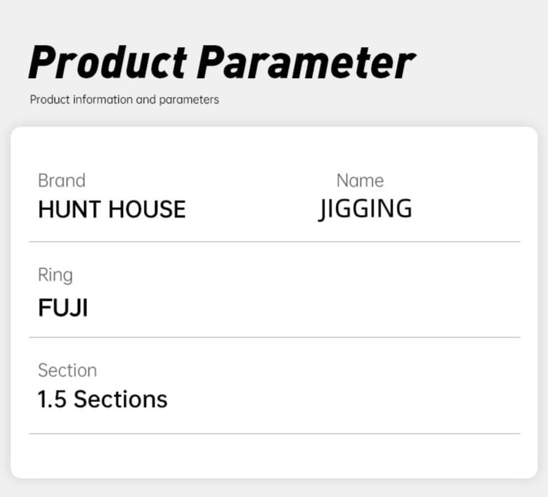 HUNTHOUSE - Jigging Rod