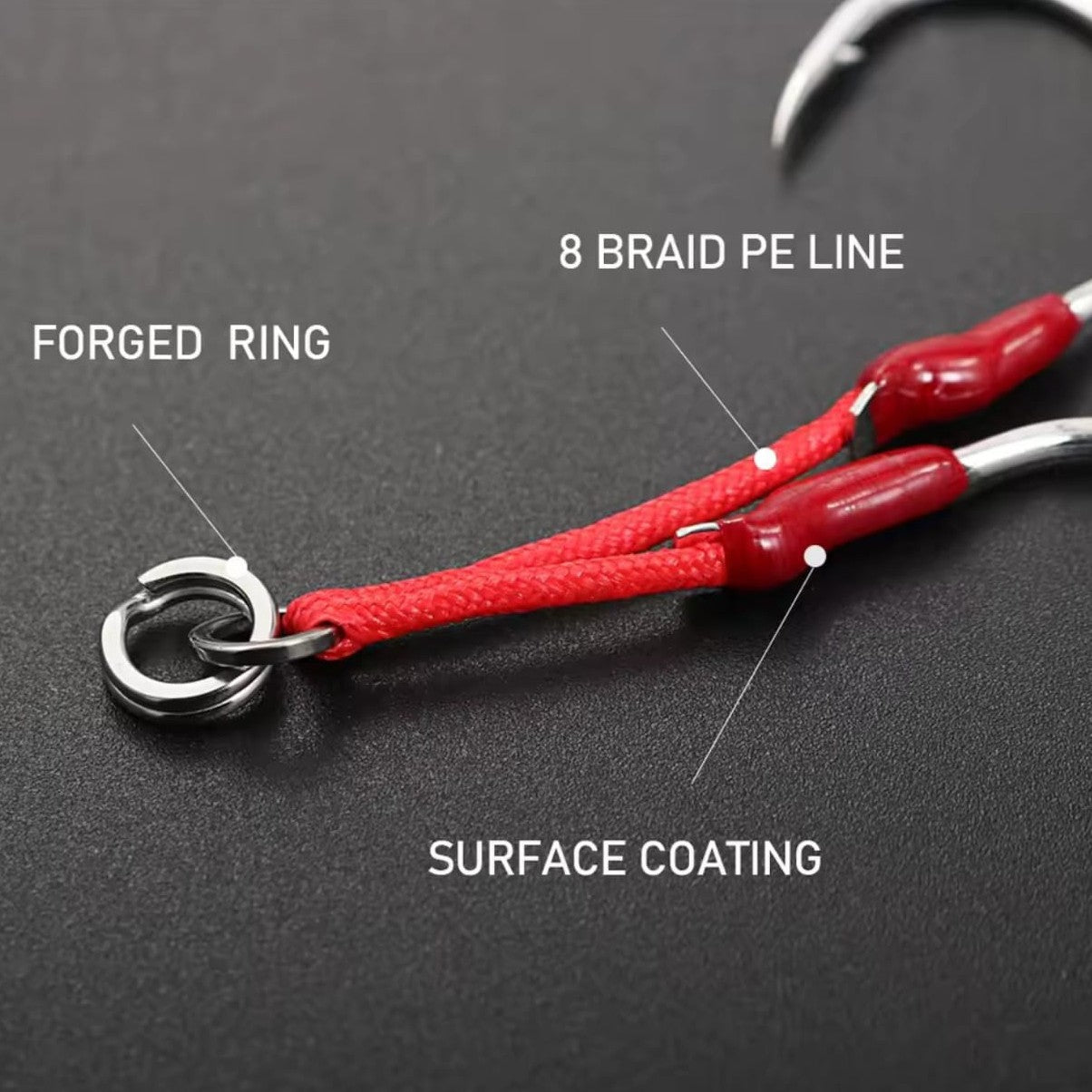 JIGGING PRO - Twin Assist Hook DH14