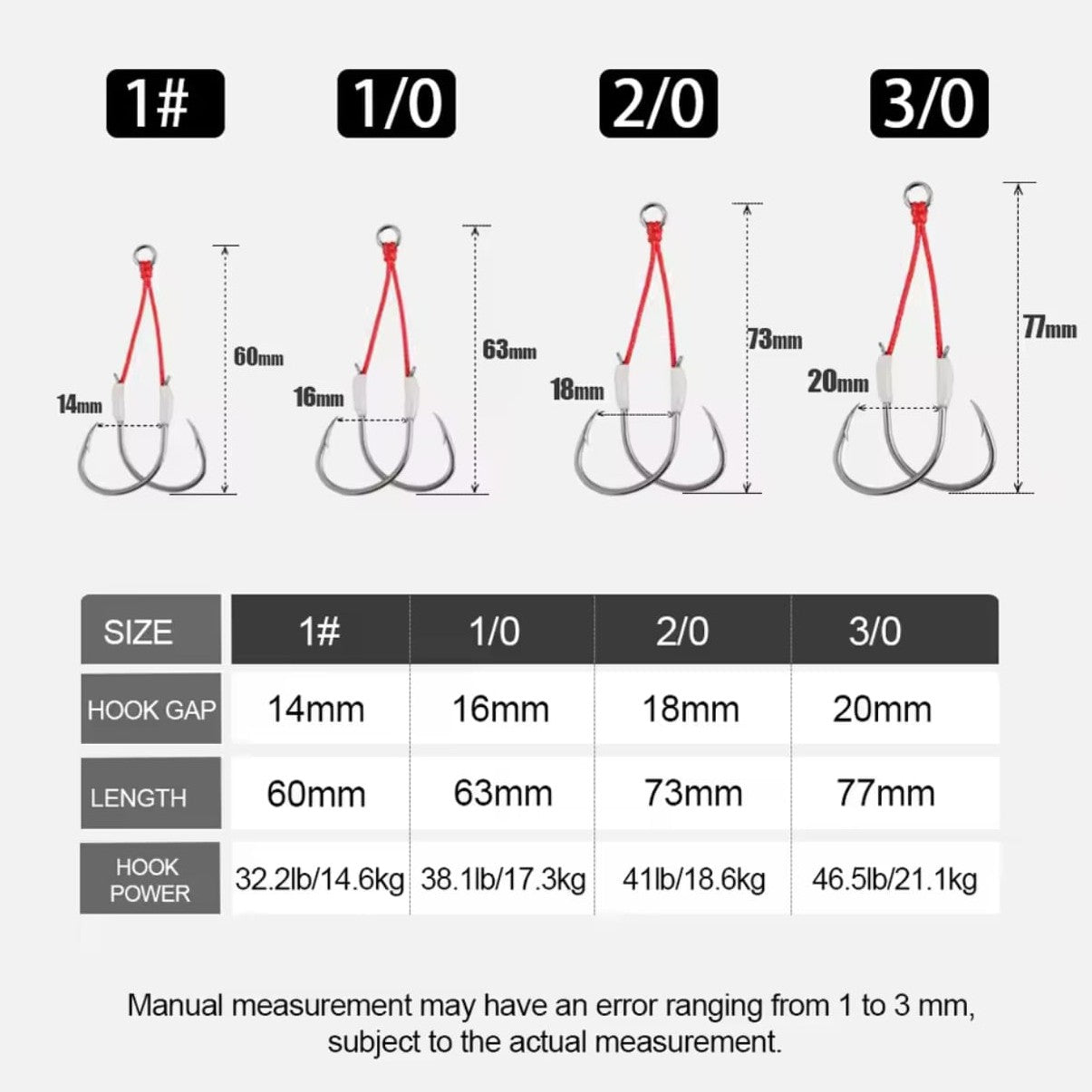 JIGGING PRO - Twin Assist Hook DH15