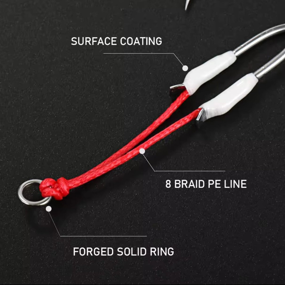 JIGGING PRO - Twin Assist Hook DH15