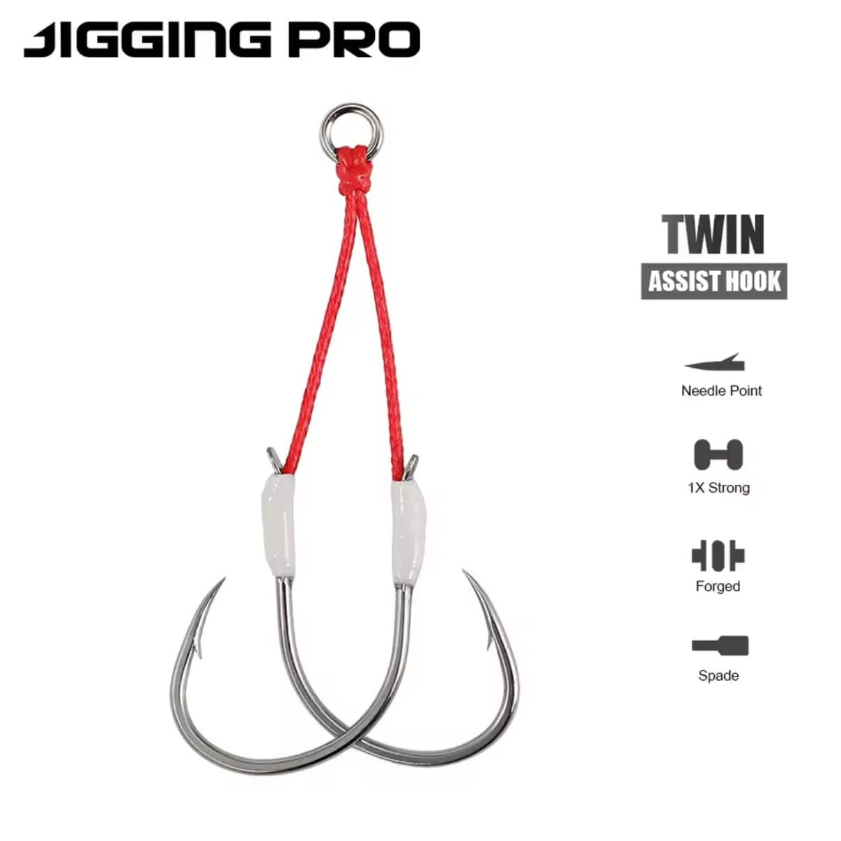 JIGGING PRO - Twin Assist Hook DH15