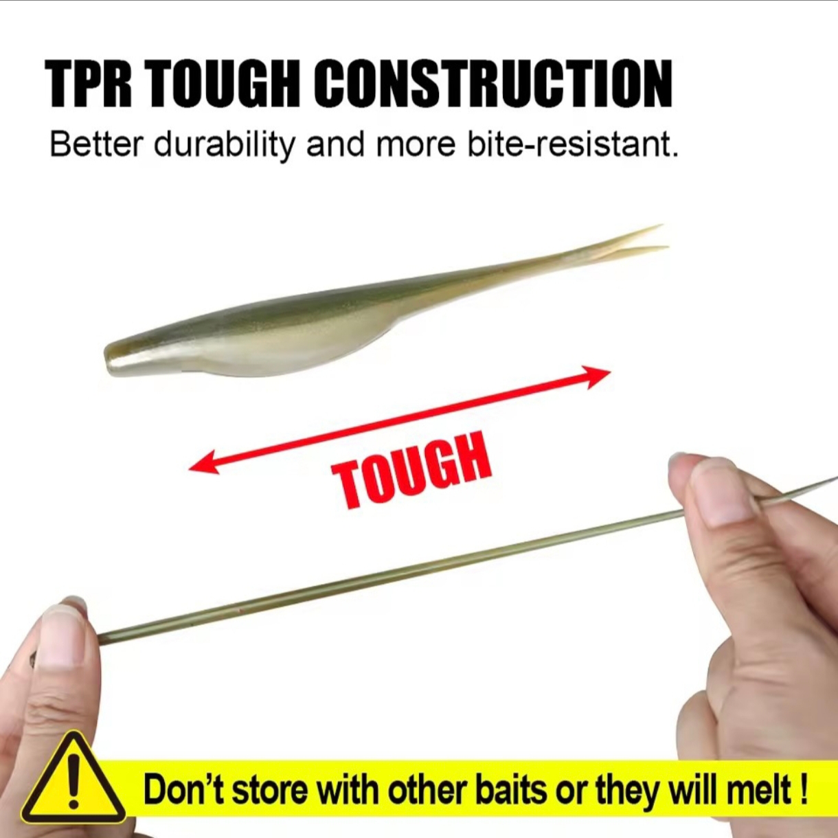 SPINPOLER - Mini Jerk Minnow TPR