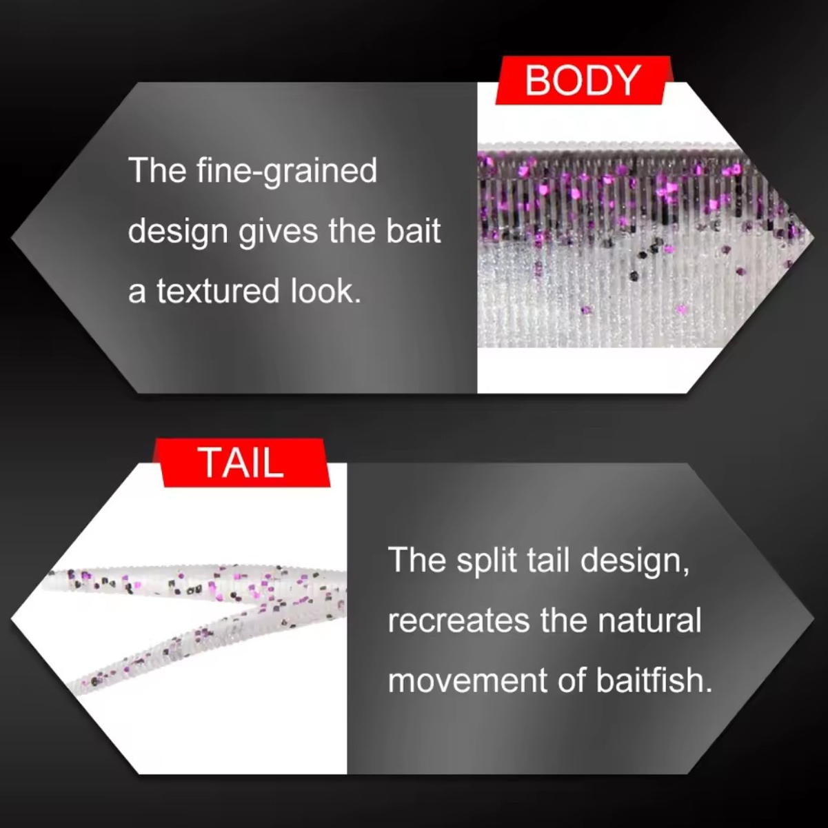 SPINPOLER - Split Tail TPR