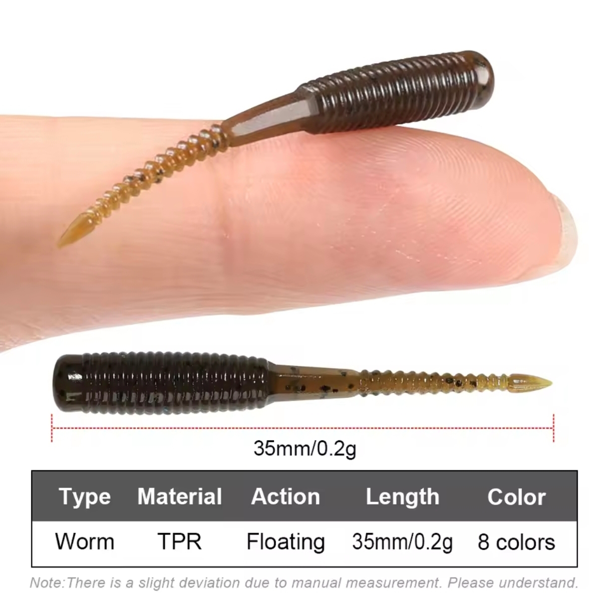 SPINPOLER - TPR RE01 Worm