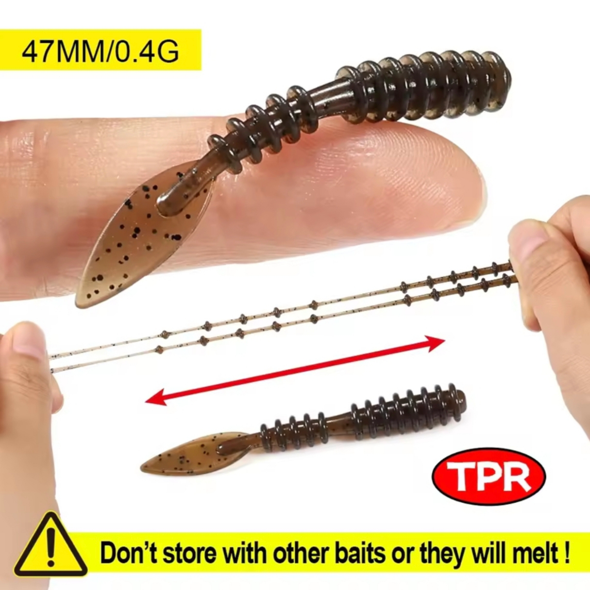 SPINPOLER - TPR RE04 Worm