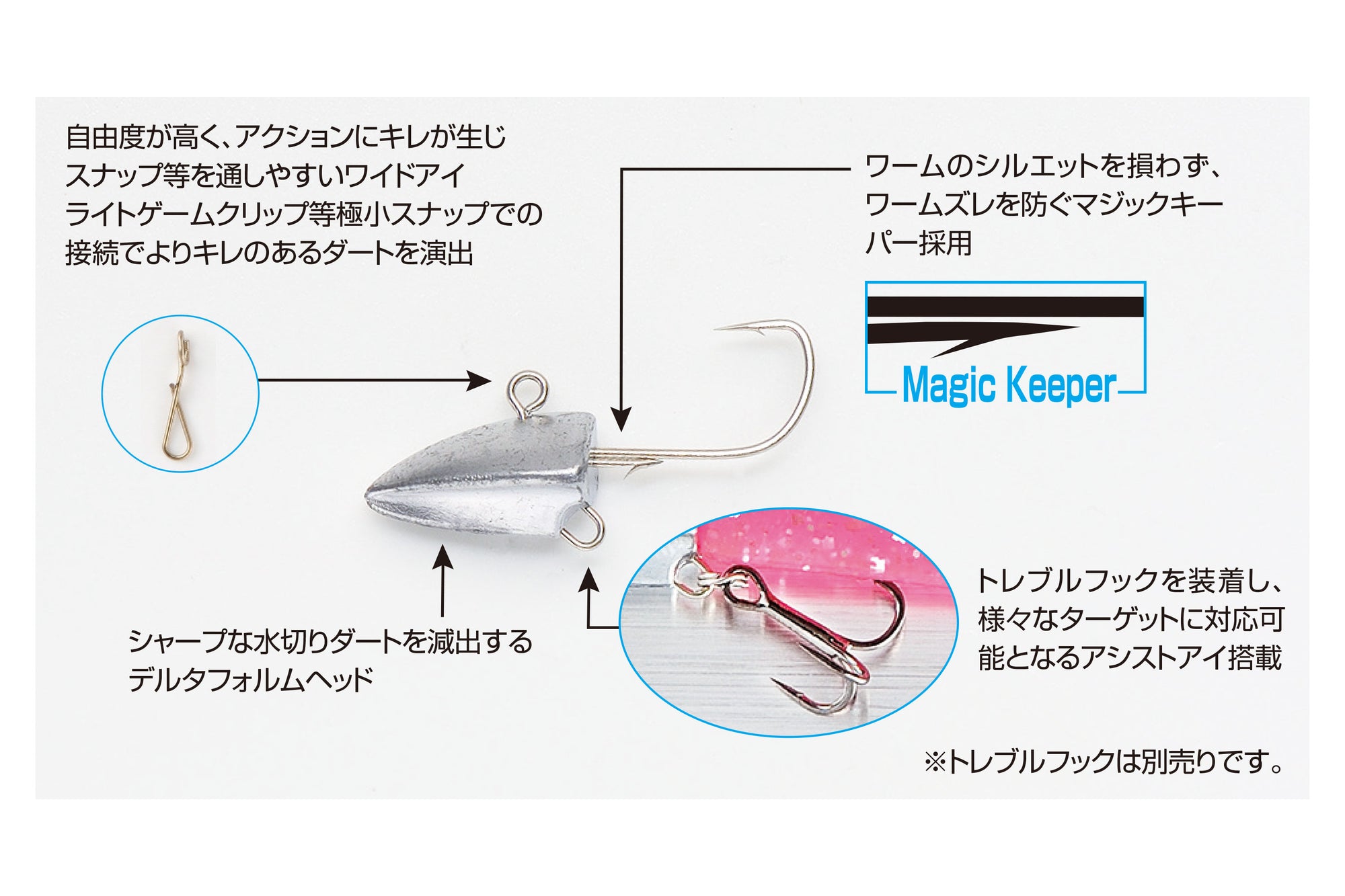 DECOY - Jig Head Delta Magic Heavy SV-51H